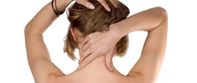 Auto-massage de la colonne cervicale pour l'ostéochondrose